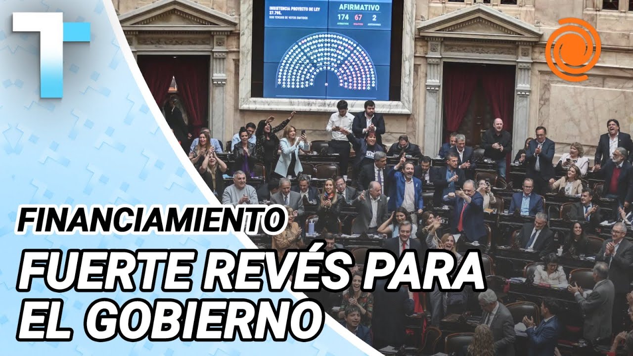 Diputados rechazó los vetos de Milei: cruces en el Congreso y la marcha universitaria