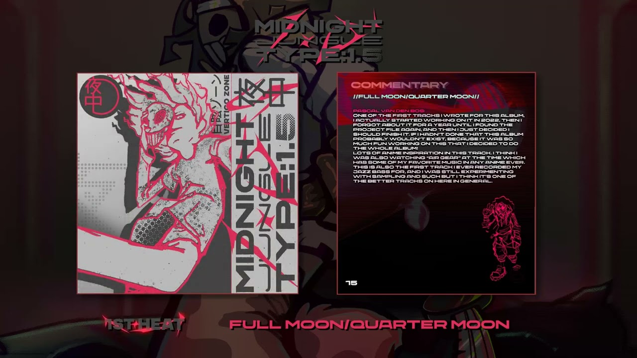 FULL MOON/QUARTER MOON // MIDNIGHT JUNGLE TYPE 1.5: VERTIGO ZONE //