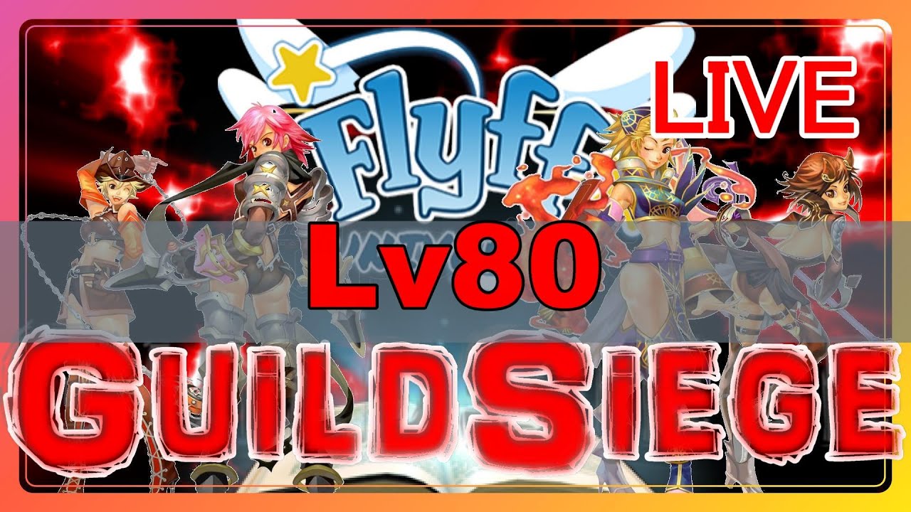 【フリフユニバース】FlyffUniverse Guild Siege80　リシスサーバー　2/8