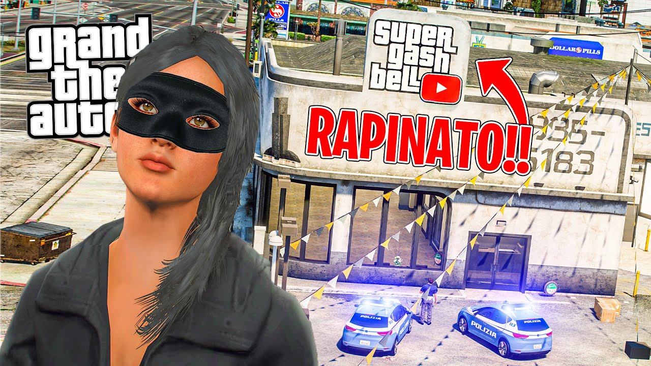 RAPINIAMO IL CONCESSIONARIO!! - GTA 5 GANG MOD #5