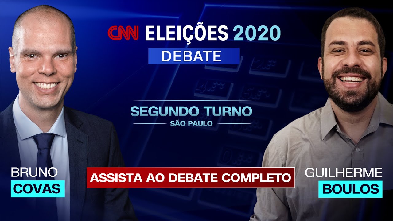 COVAS X BOULOS: ASSISTA AO PRIMEIRO DEBATE DO SEGUNDO TURNO DE SÃO PAULO