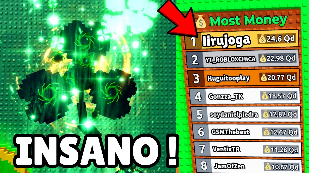 TENTEI CONSEGUIR O NOVO INFINITY PARA ENTRAR NO TOP MUNDIAL NO FUJA DO TSUNAMI PARA BRAINROTS