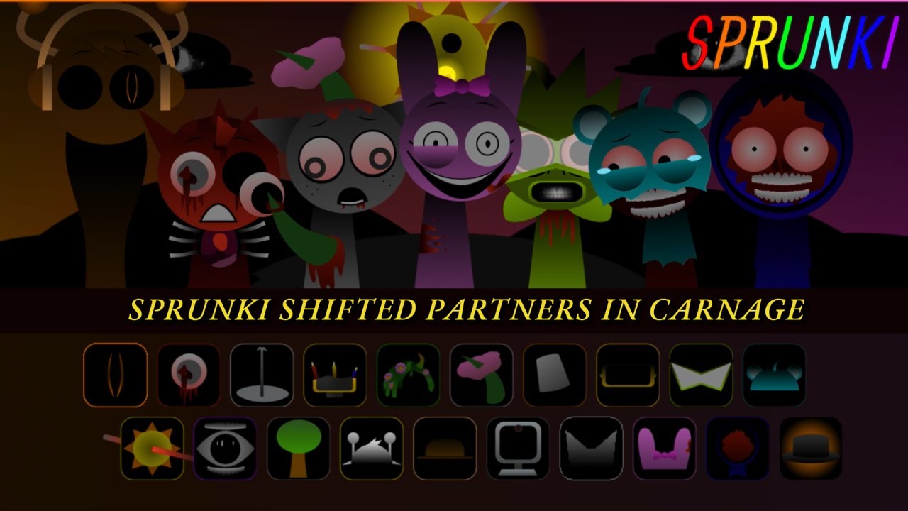 Incredibox - Sprunki Shifted (Partners in Carnage)  - Gameplay Showcase
