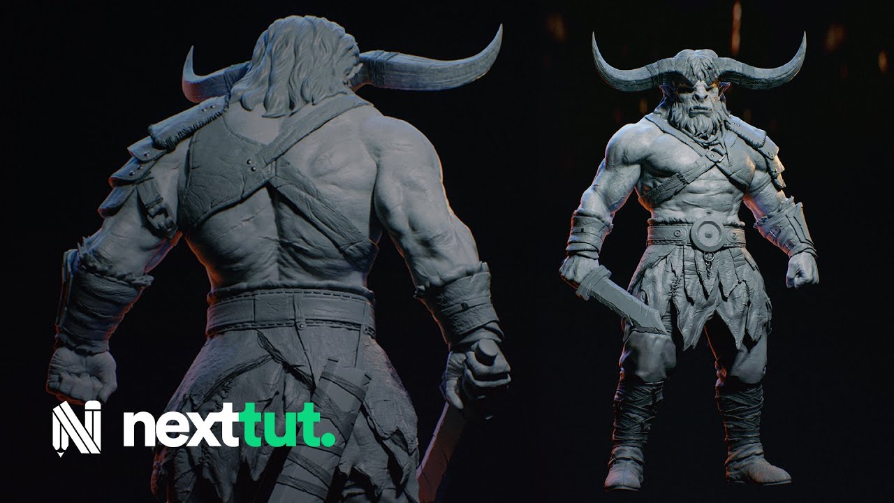Zbrush Advance Creature Sculpting for Production - Course Promo