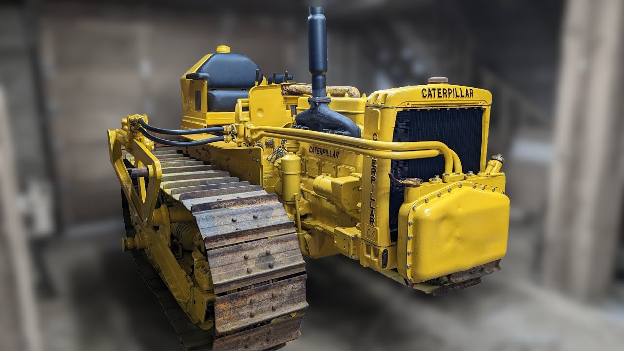 Cat D4 hydraulic pump rebuild and direct start improvements