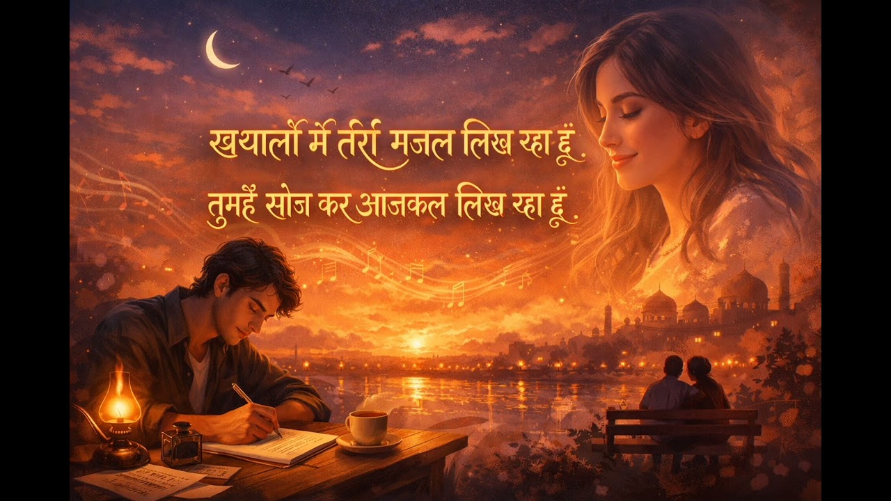 Khayalon mein Tere gazal likh Raha Hun (New song)