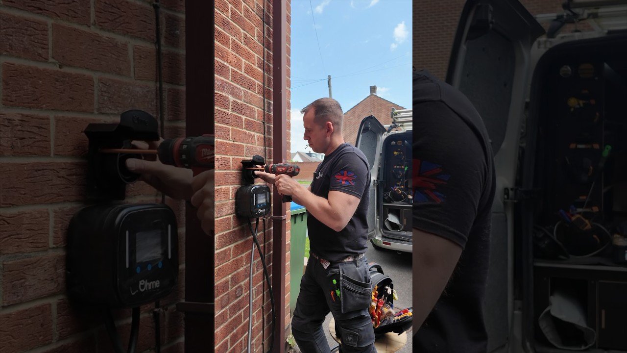 Быстрая установка: зарядная станция Ohme EV готова!