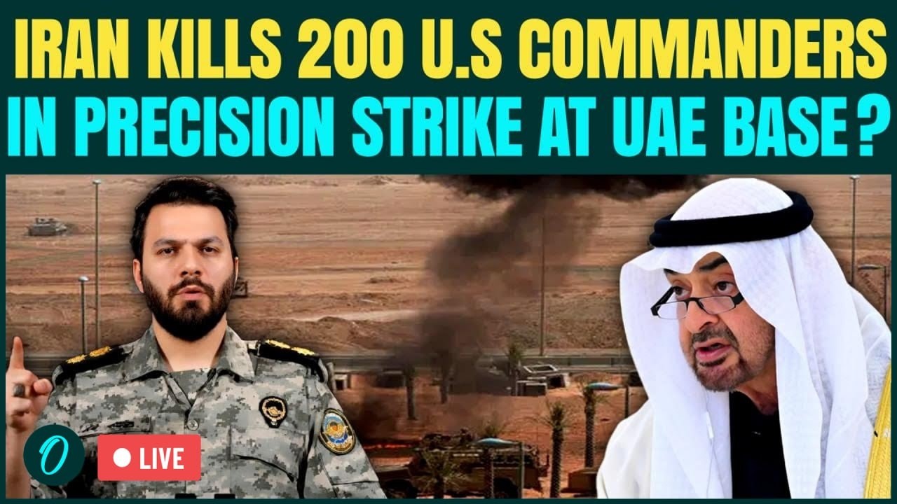 Iran Kills 200 US Commanders LIVE: IRGC Launches Covert Missile Operation At Al Minhad Base In UAE