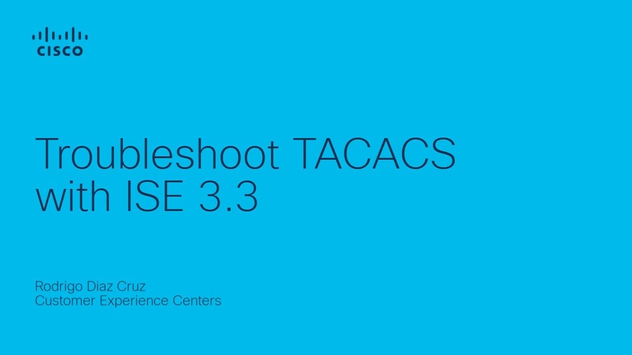 Configure and Troubleshoot TACACS with Cisco ISE 3.3 | Admin Access Control Guide
