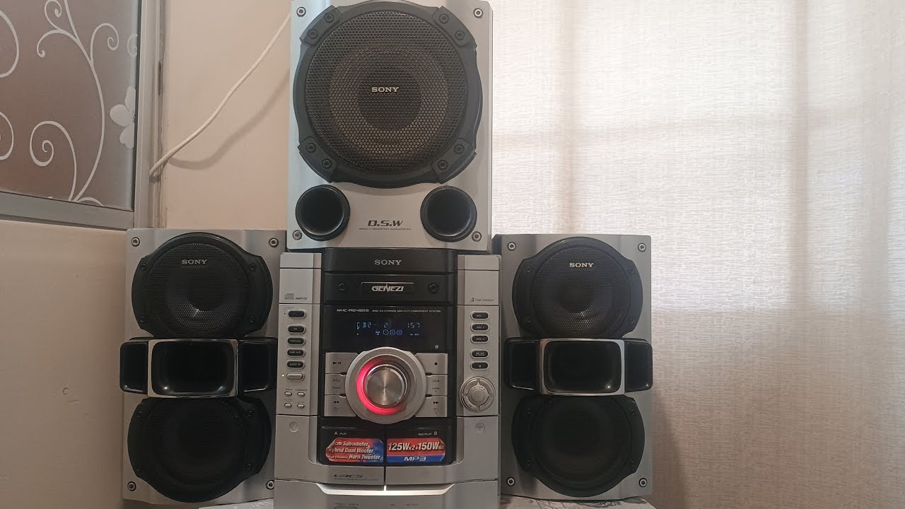 SONY GENEZI MHC-RG490S 2007