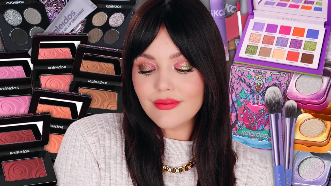 GRWM Trying A Heap of Kaleidos Makeup