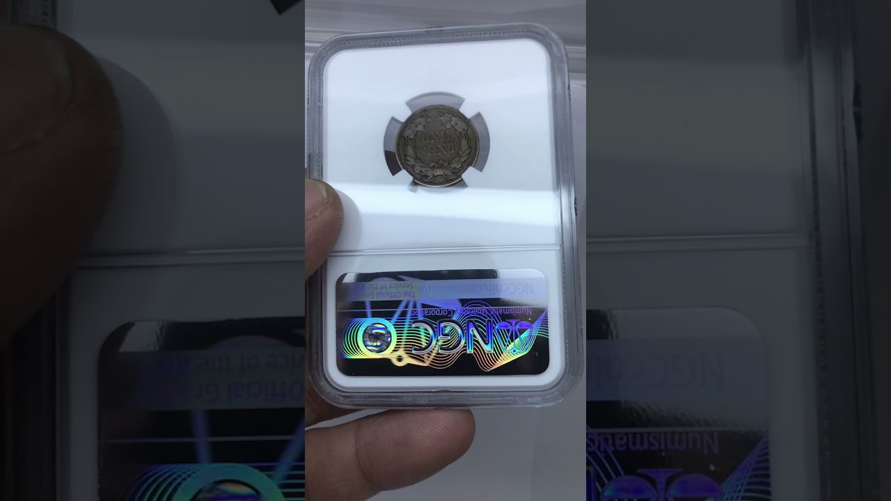 1857 Flying Eagle Cent Certified by NGC