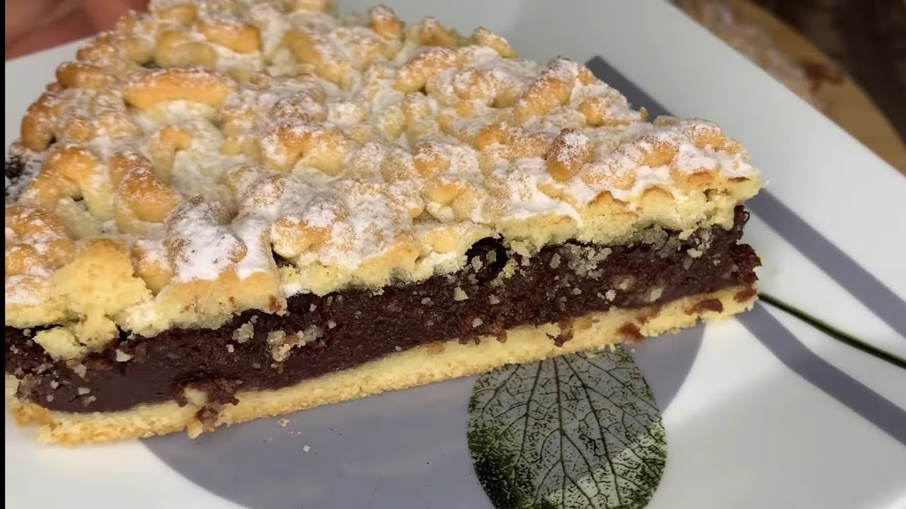 ČOKOLADNA ČUPAVA PITA/Prhki kolač sa kremom od čokolade