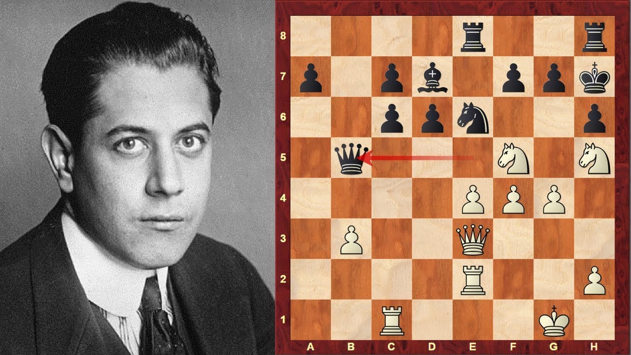 Chess Strategy : Evolution of Style #59 - Rise of Capablanca - game vs Bernstein - Berlin Defense