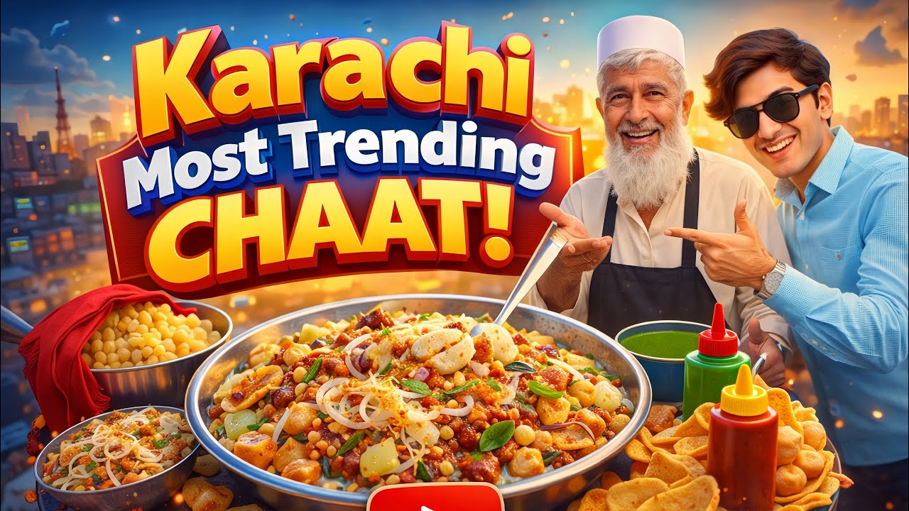 Karachi’s most trending chaat is finally here 🍲🥄😋❤️