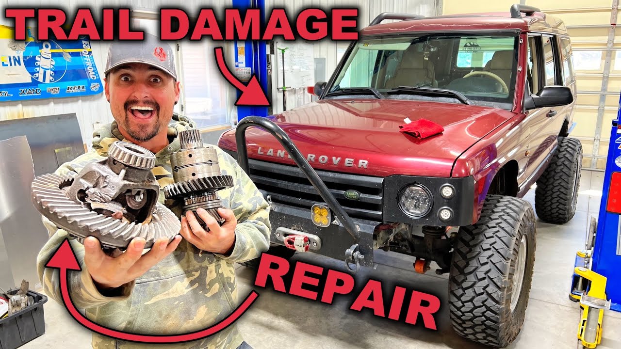 Land Rover TRAIL DAMAGE REPAIR!