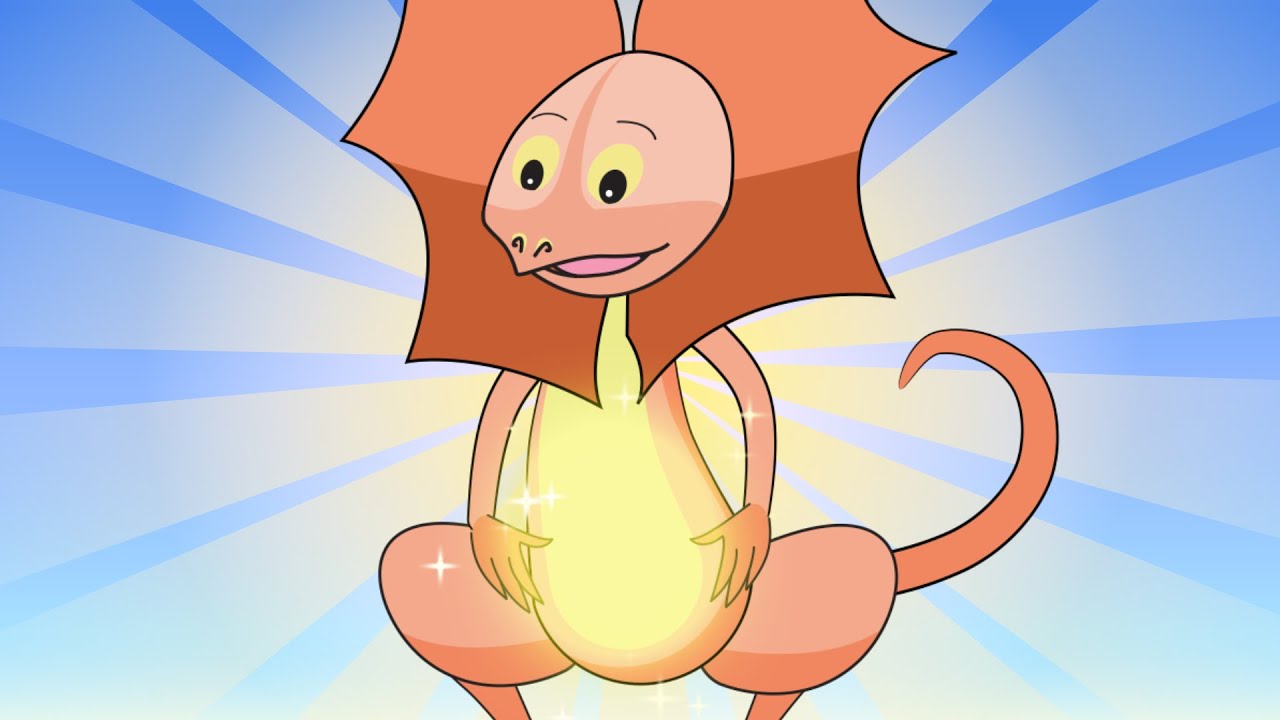 Dusty the frilled neck lizard: I trust my feelings - eSafety Mighty Heroes