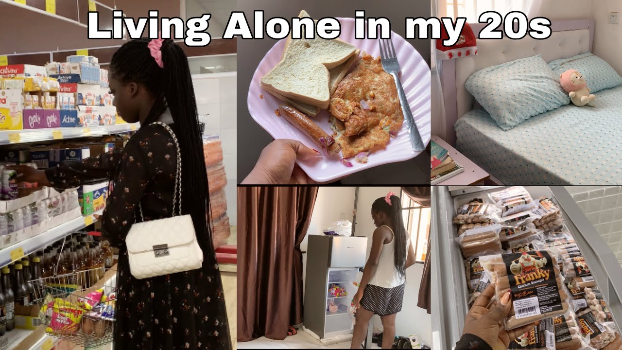 Living Alone in Nigeria | Calm Days at Home, Grocery  Shopping