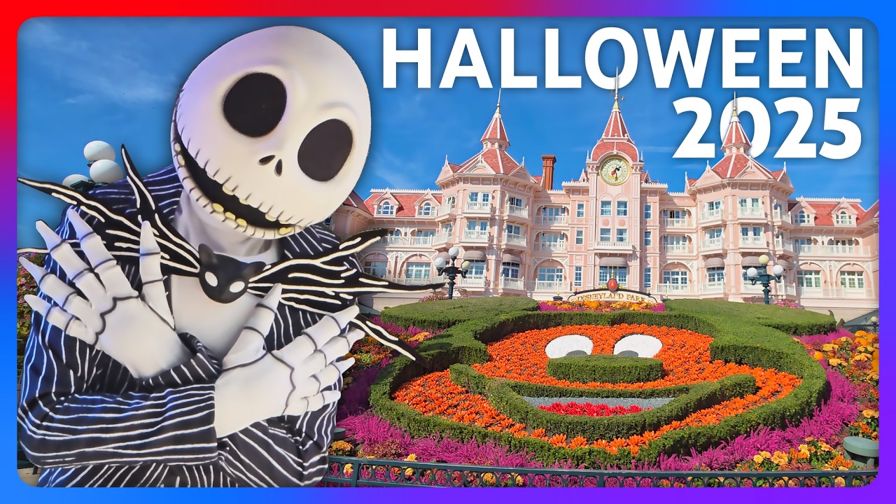 Halloween Walkthrough 2025 - Disneyland Paris