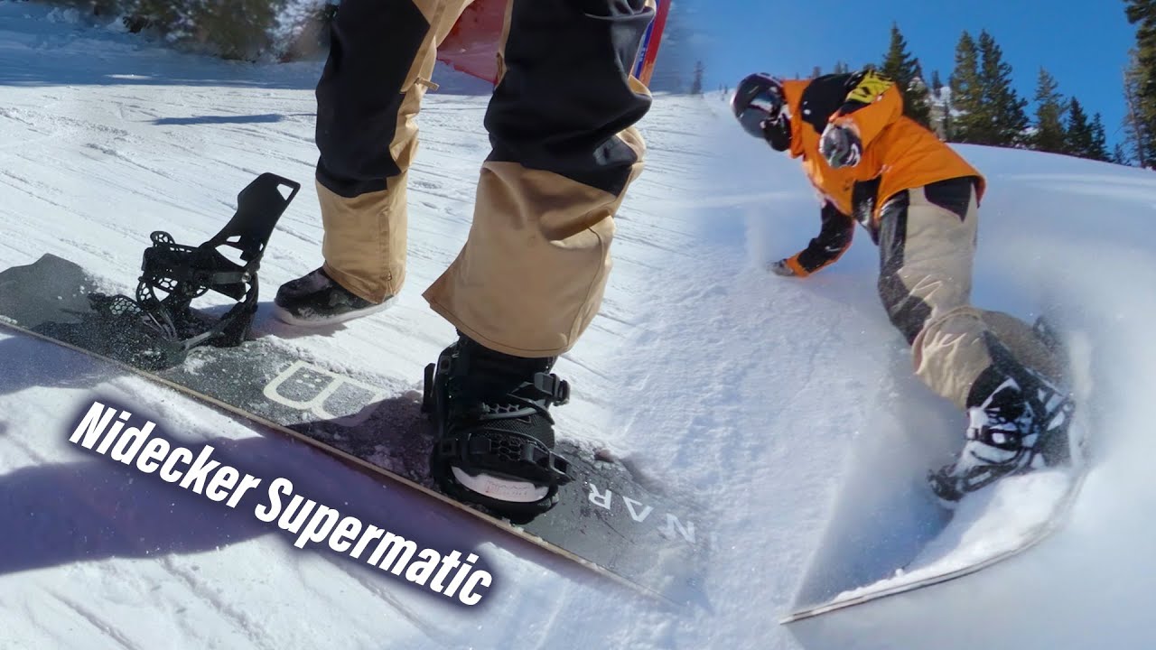 The FUTURE OF SNOWBOARDING ?? - Nidecker Supermatic Step-In Bindings