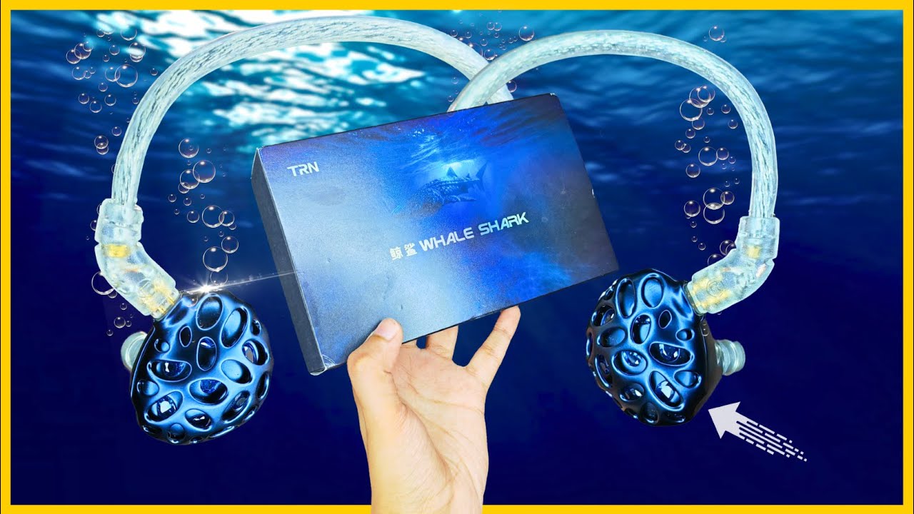 Тестируем наушники с тематикой «Глубокий океан»! При участии TRN WhaleShark