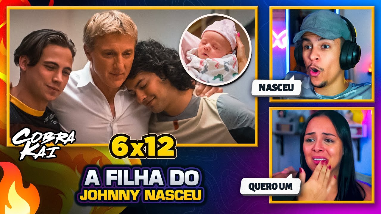FAMÍLIA LINDA 😍| Cobra Kai 6x12 🇧🇷 | [React em Casal] 🔥