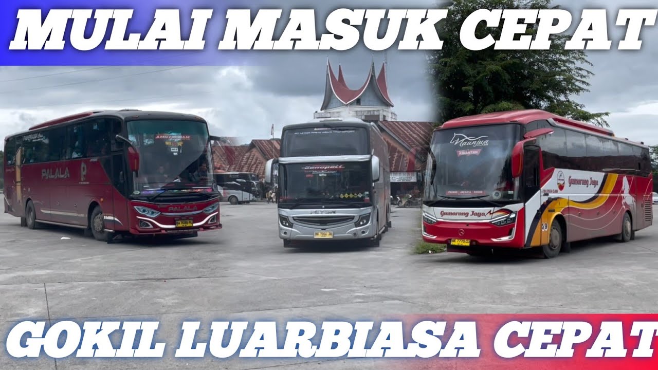 mulai masuk cepat 4 po ini siapa yang menjadi pertama tiba di terminal bareh solok wow ?