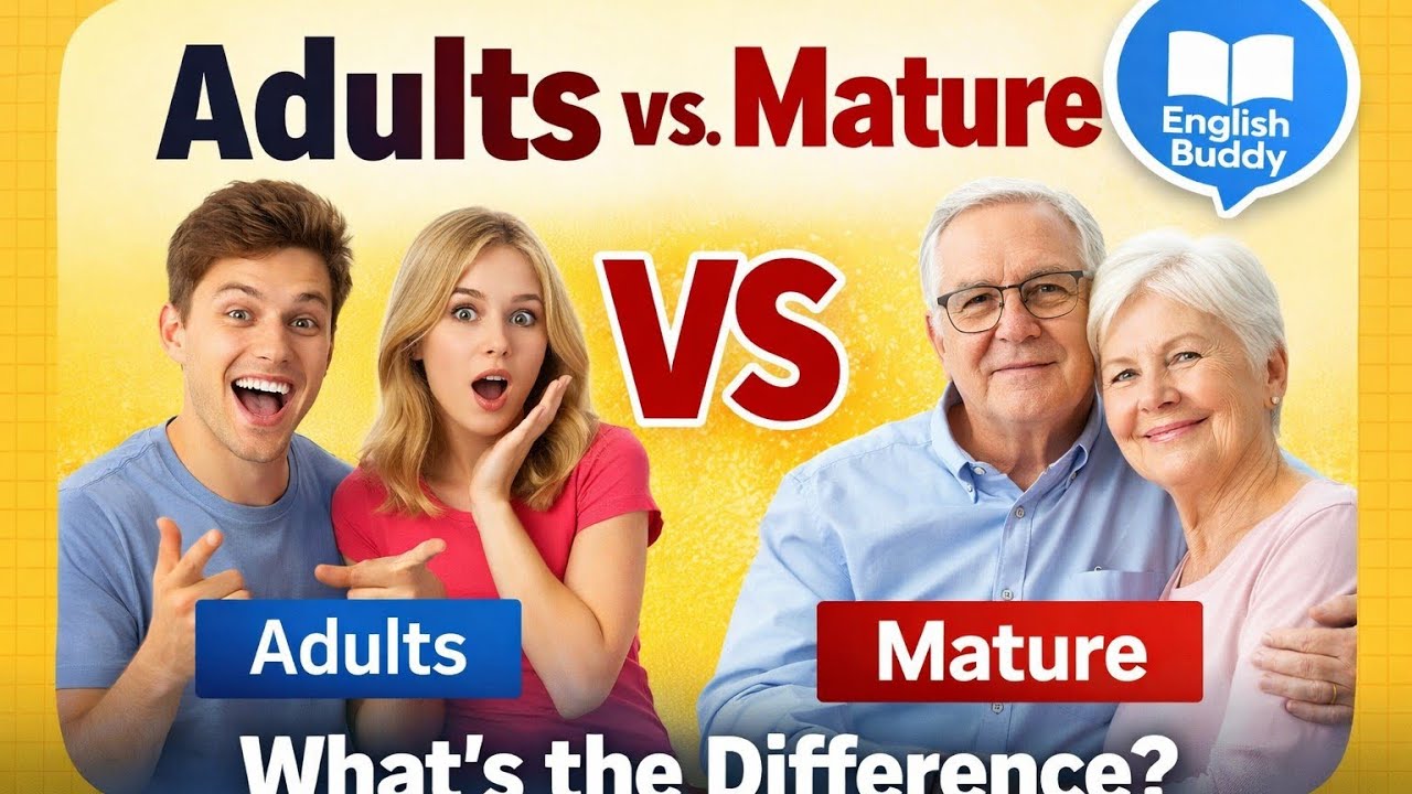 Difference between adults and mature 💫 , Trough story .