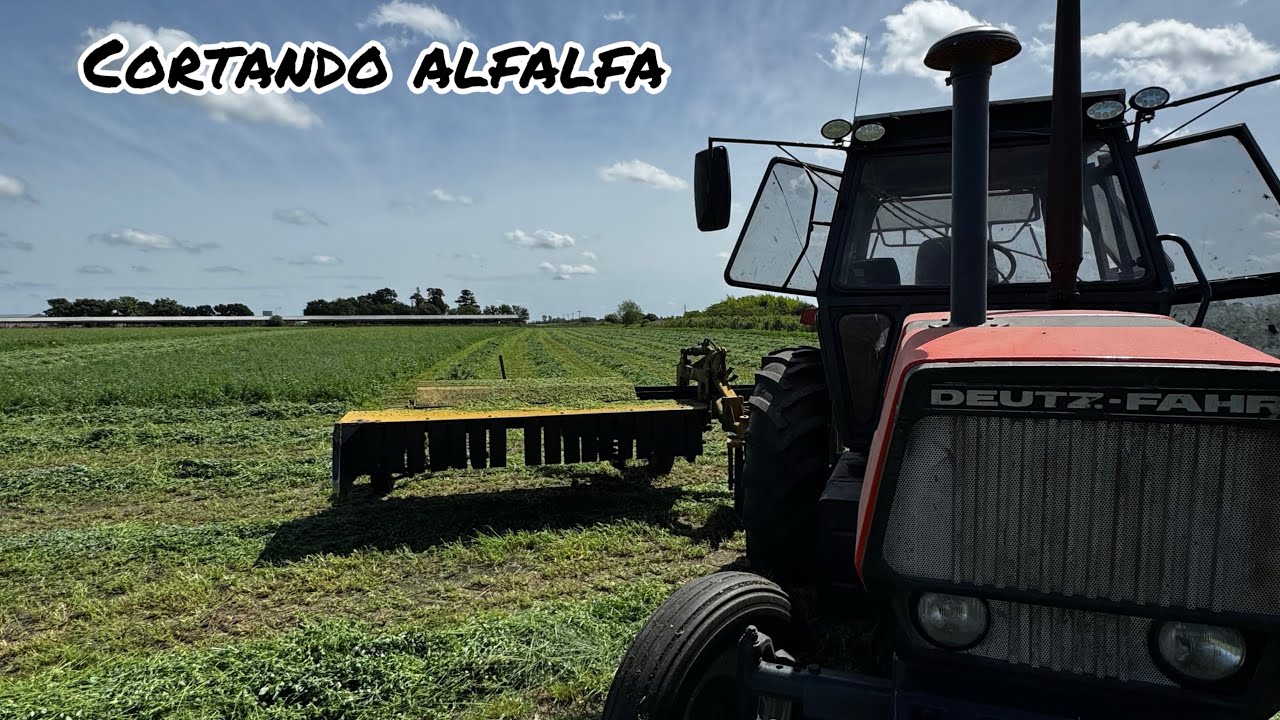 Deutz AX100//Cortando alfa