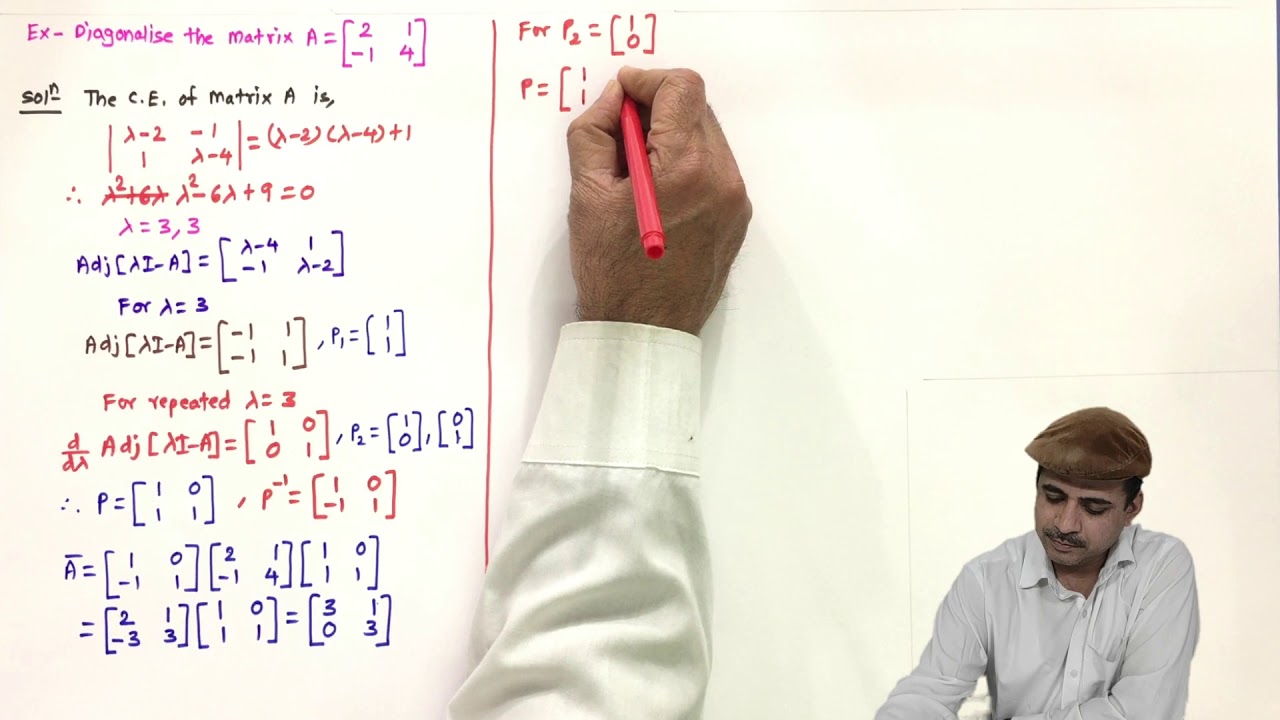 L10 Diagonalization of system matrix and Vandermonde matrix