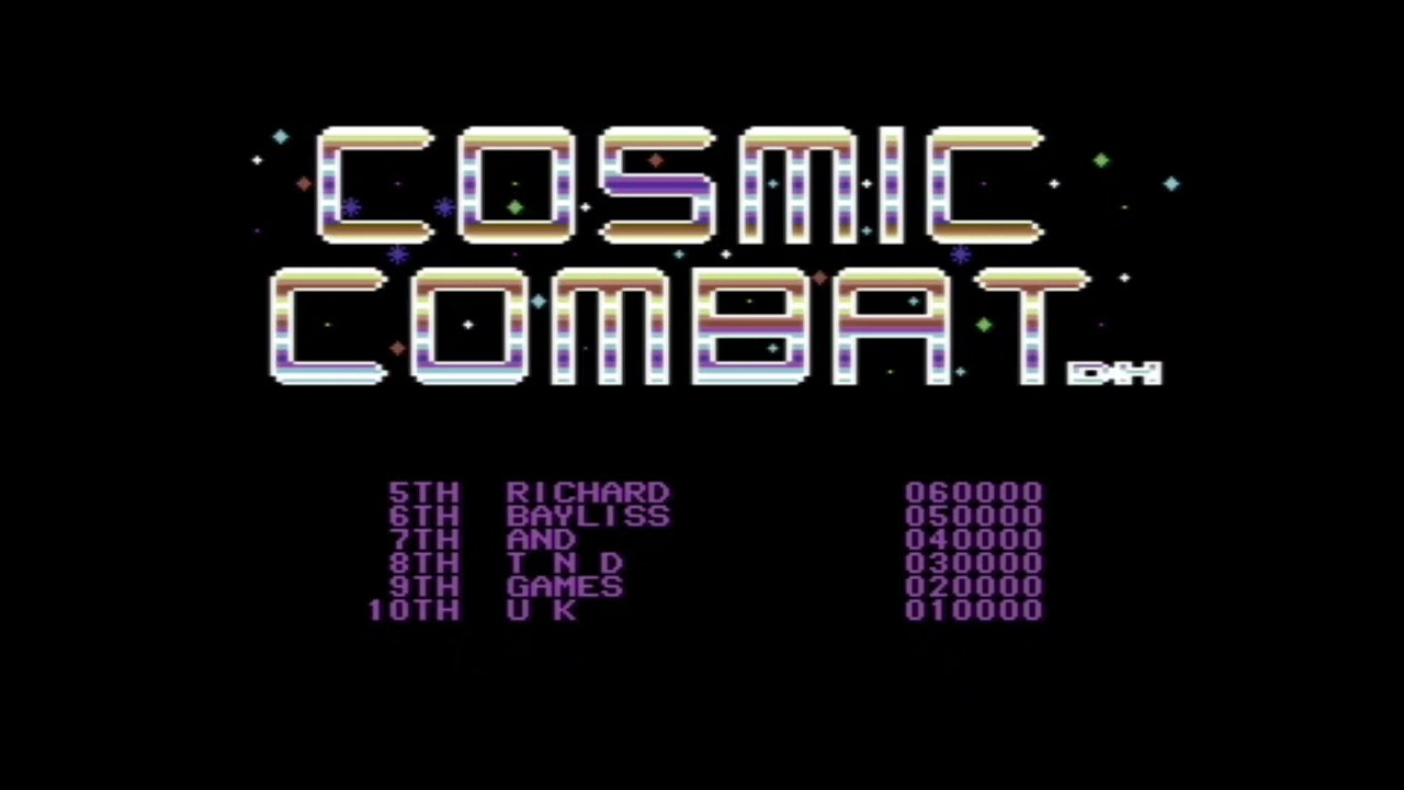 Cosmic Combat DX [Commodore 64 - PAL Only]