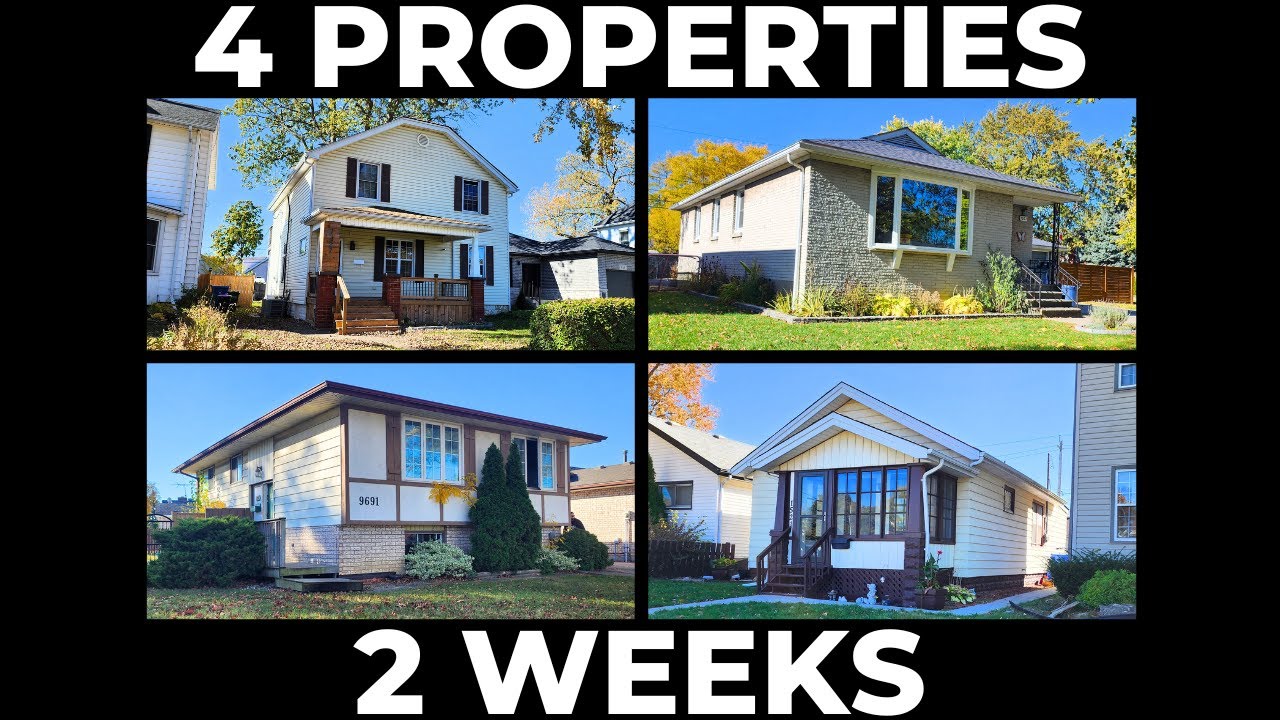 I Bought 4 Properties in 2 Weeks (Here’s How I Found & Financed Them)