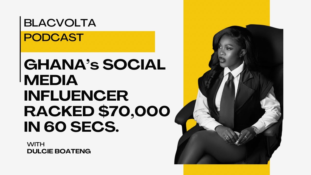 How Ghana’s Biggest Social Media Influencer Dulcie Boateng made GHS 600,000 in under one minute !