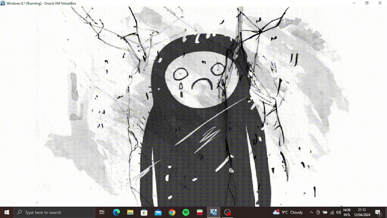 Windows XP horror edition peaceful