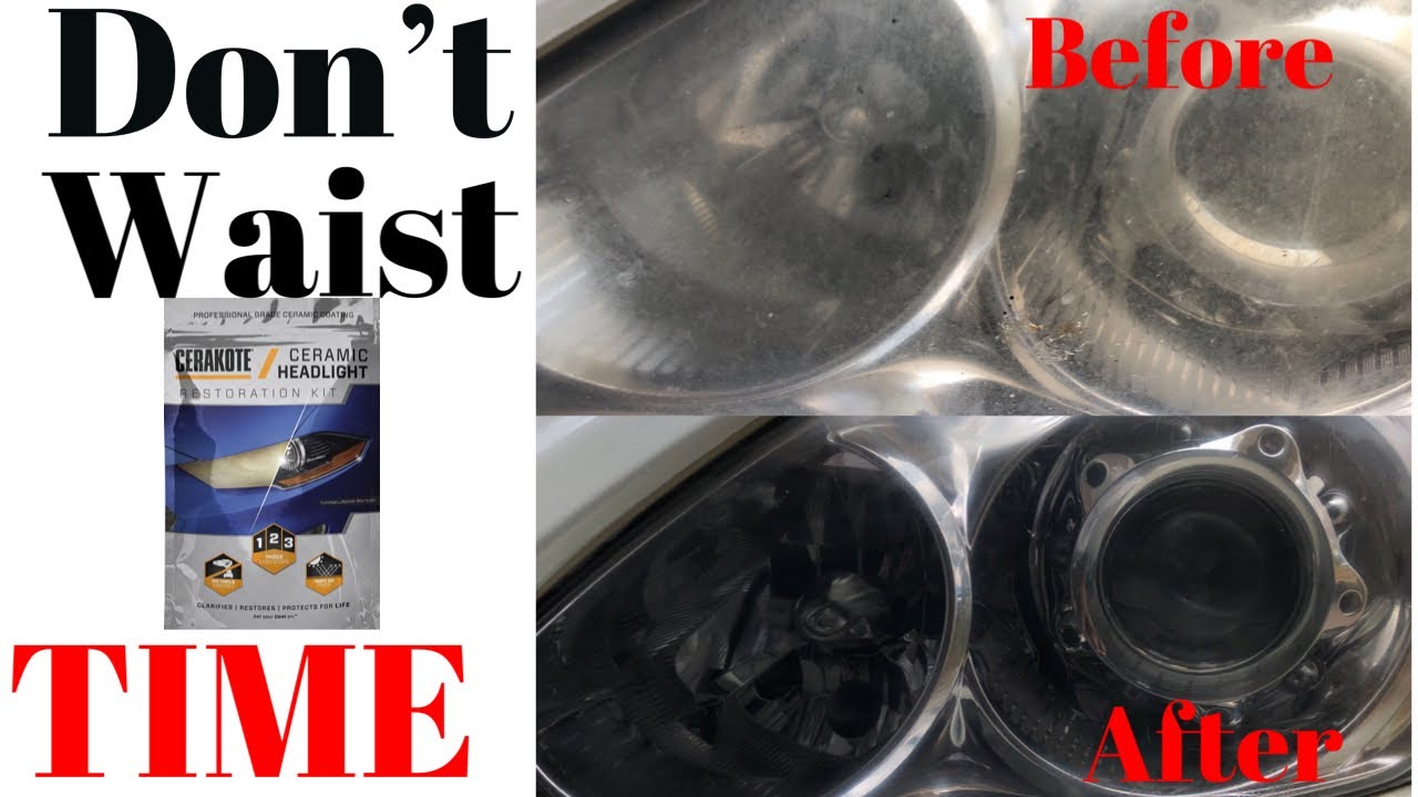 Miami Headlight Restoration & headlight repair in under 20 minutes 