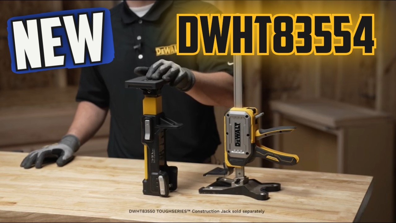 Your Extra Hands on Every Lift - NEW from Dewalt!