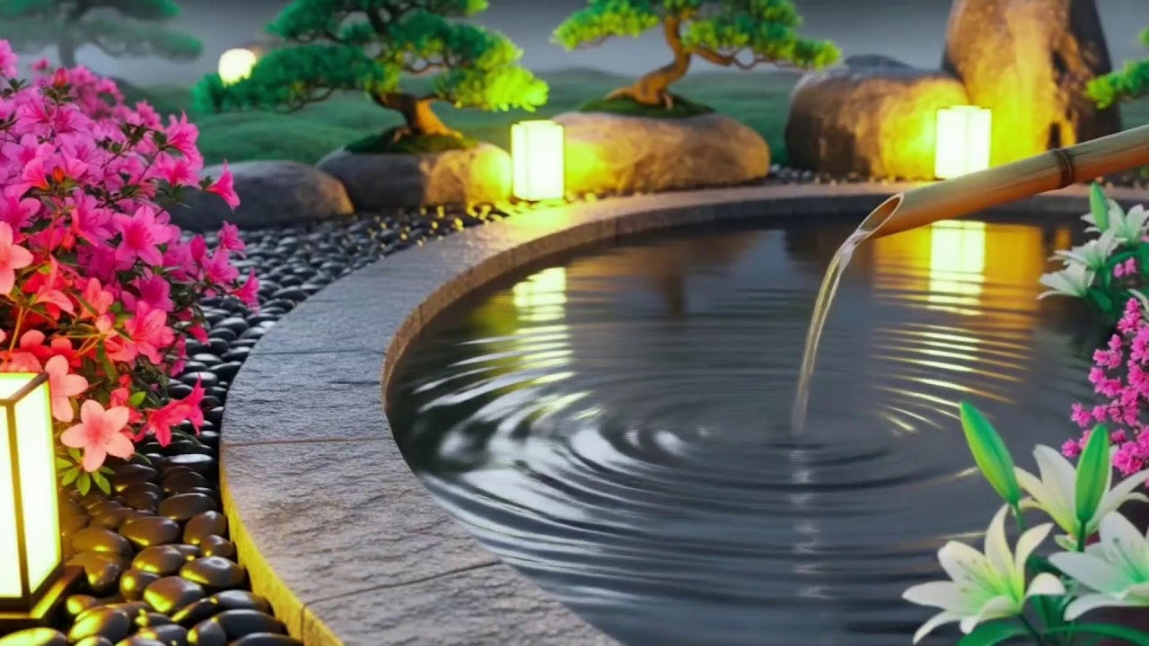 Relaxing Piano 🌼✨ | Peaceful Water Sounds for Deep Inner Calm