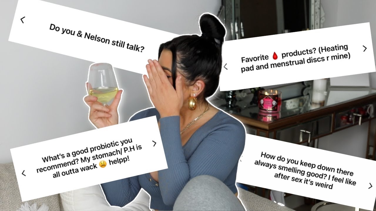 GIRLS NIGHT IN | Answering your TMI questions