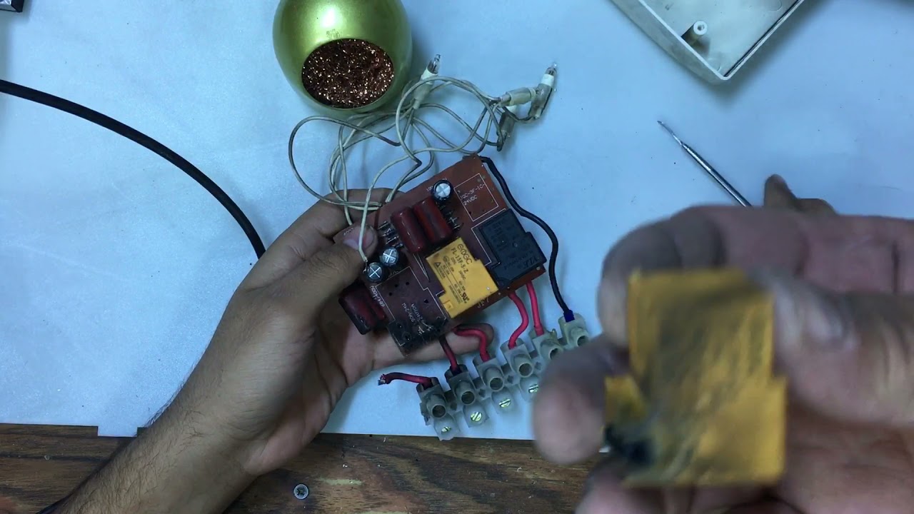 إصلاح جهاز تحويل جنجوفر 4 خط مع اجراء صيانة عليه