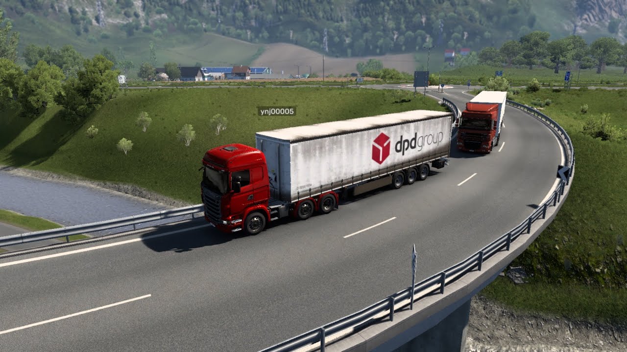 Virtual Trucking: Euro Truck Simulator 2 Gameplay Highlights / SP GAMING / ETS2