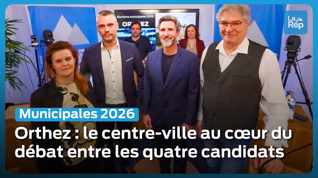 Municipales à Orthez : le centre-ville au cœur du débat entre les candidats