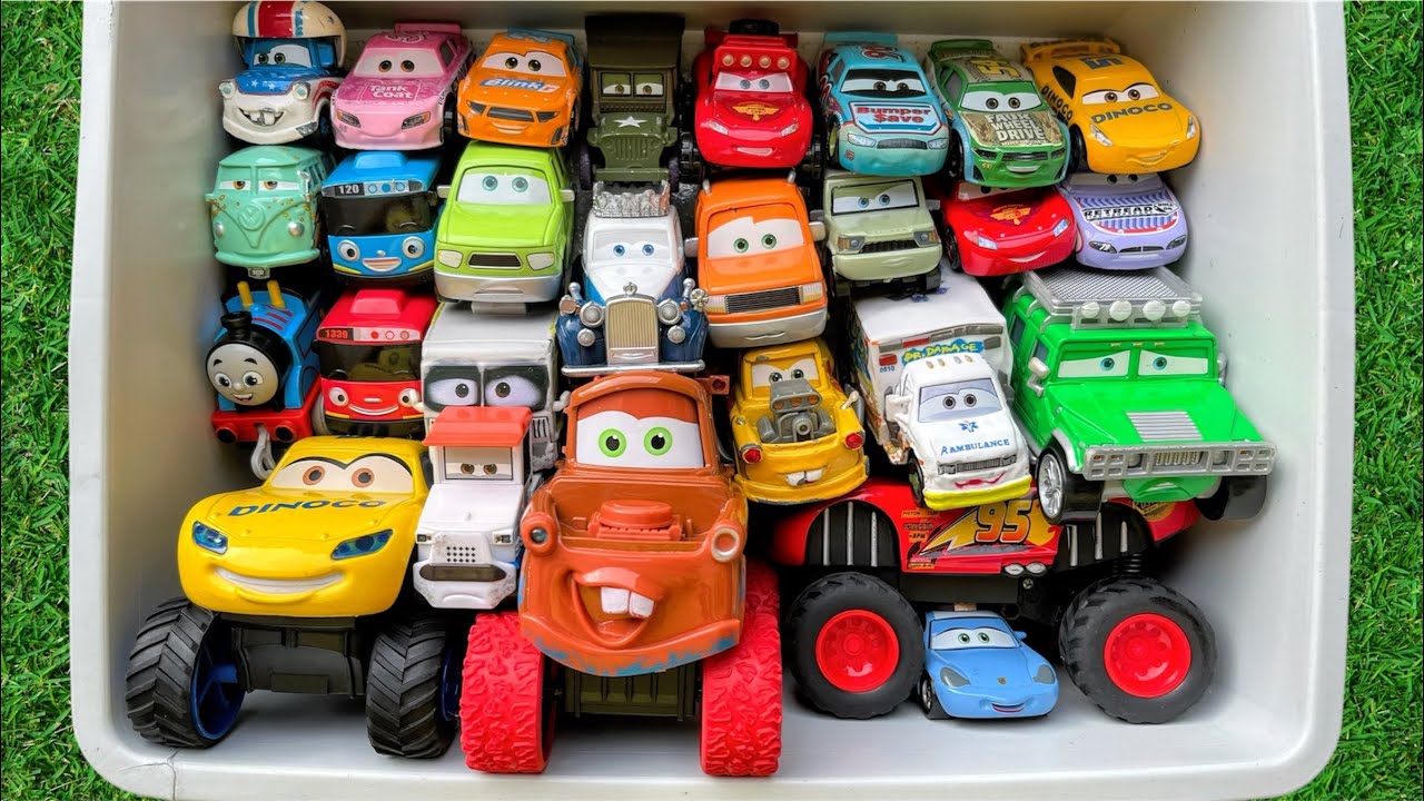 Disney Pixar Cars Unboxing Review | Lightning McQueen, Tow Mater, Doc Hudson, Sally Carrera, Cruz