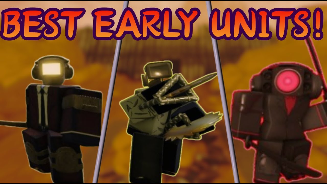 [Titan TD] top5 BEST early game units!