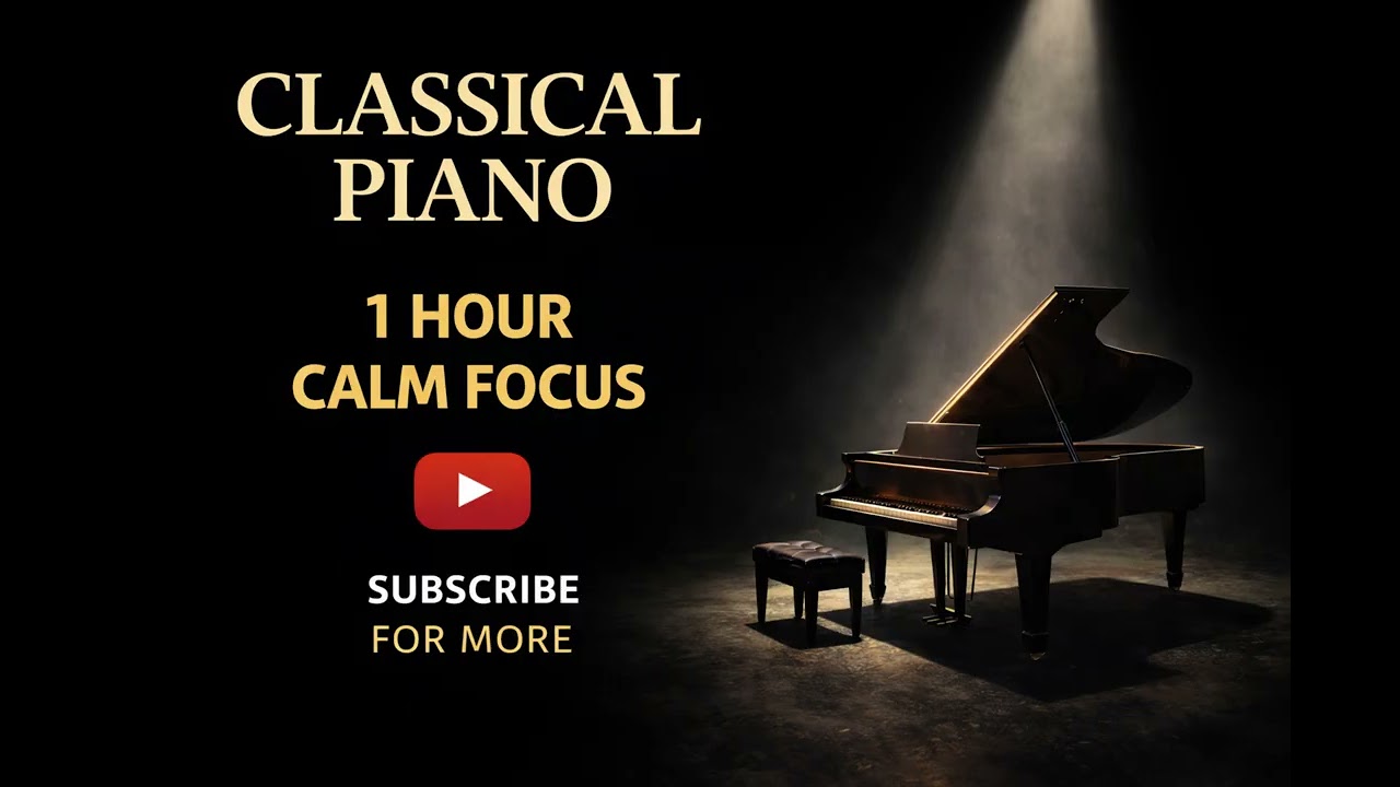 Classical Calm Piano 1 Hour | The Cologne Night Story (Deep Focus & Relax)