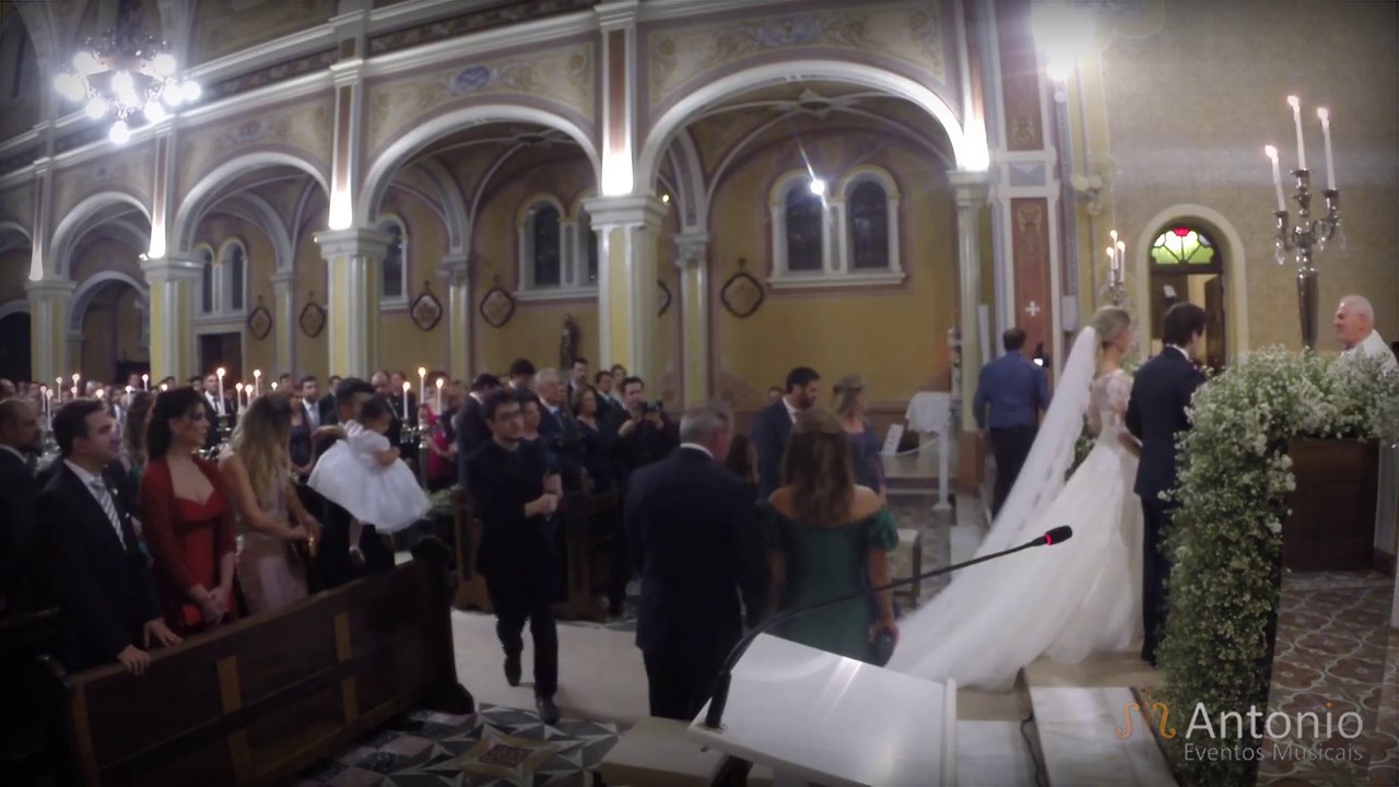 Intro Marcha Nupcial + Beauty And The Beast- Igreja Santa Teresinha do Menino Jesus