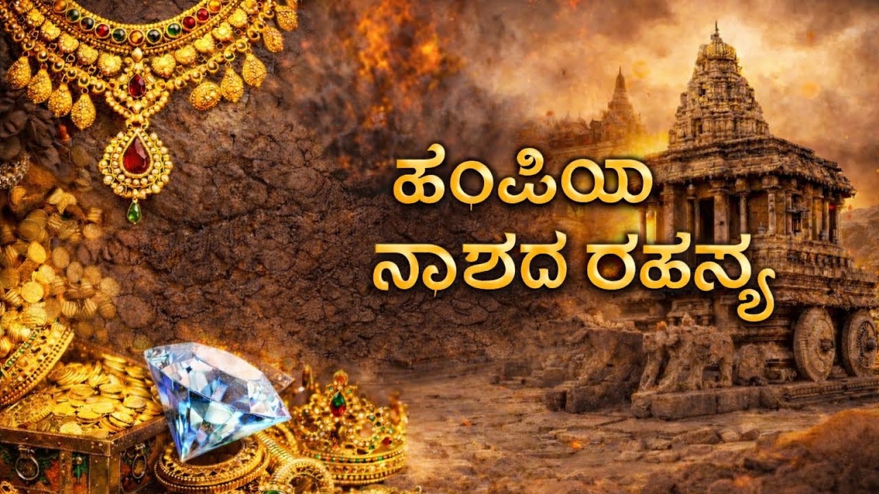 ಹಂಪಿ ನಾಶವಾಗಿದ್ದು ಹೇಗೆ? | Hampi lost city | ಕಣ್ಮರೆಯಾದ ವಿಜಯನಗರ ಸಾಮ್ರಾಜ್ಯ | Kannada History
