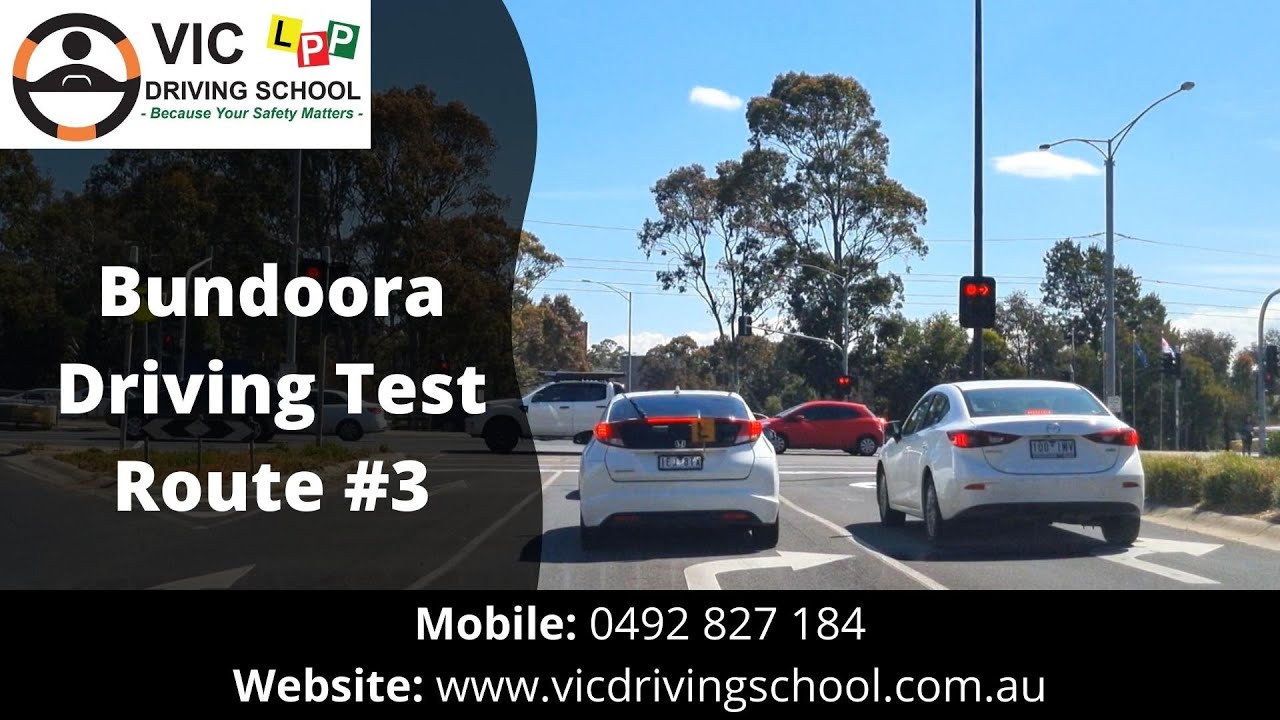 Bundoora Driving Test Route #3 | VIC Driving School