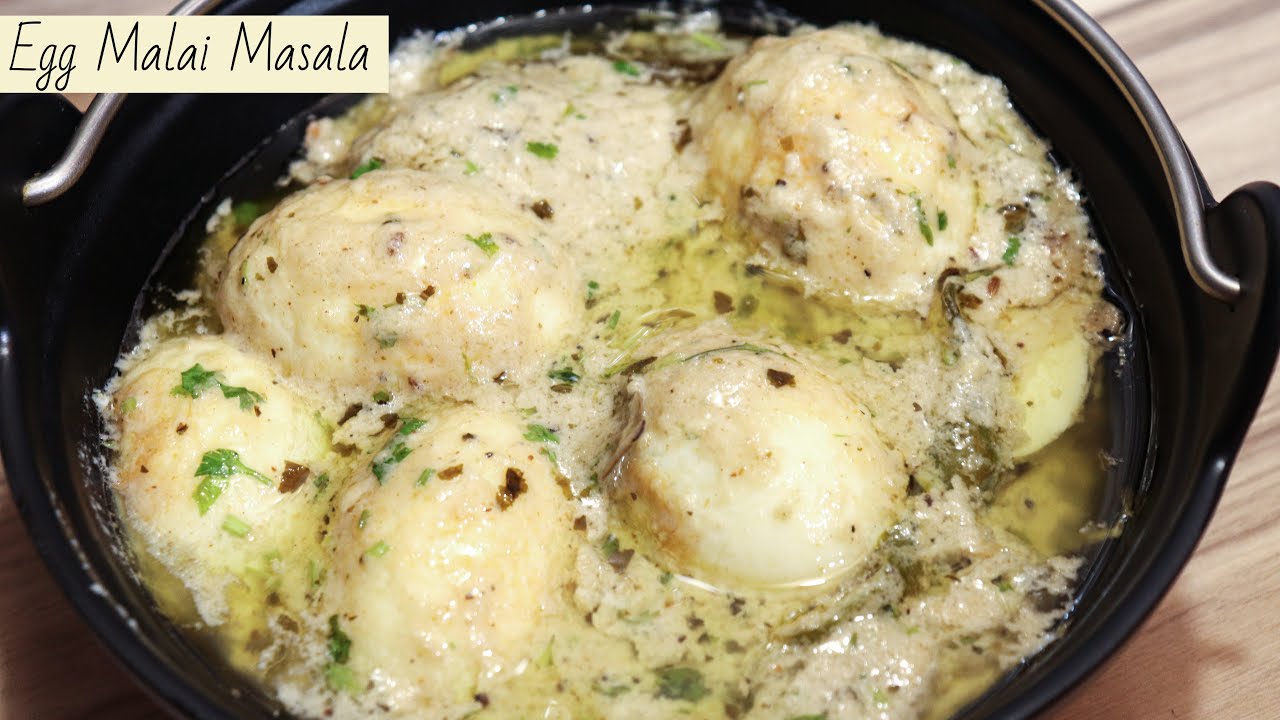 Egg Malai Masala | Ande ki Shaandar Creamy Texture Curry | Anda Creamy Curry