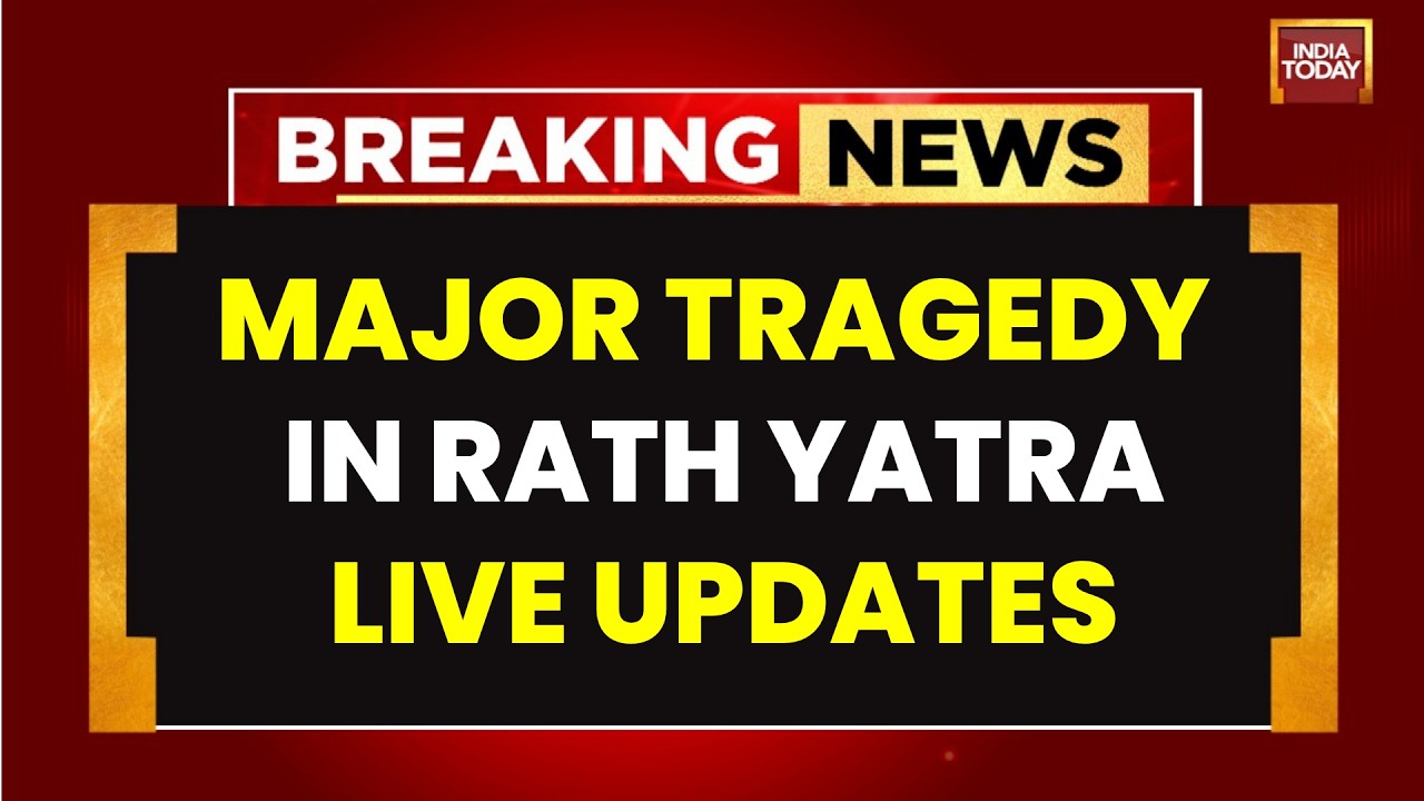 Jagannath Rath Yatra Tragedy: 3 Killed, Dozens Injured In Puri Crowd Crush | India Today LIVE