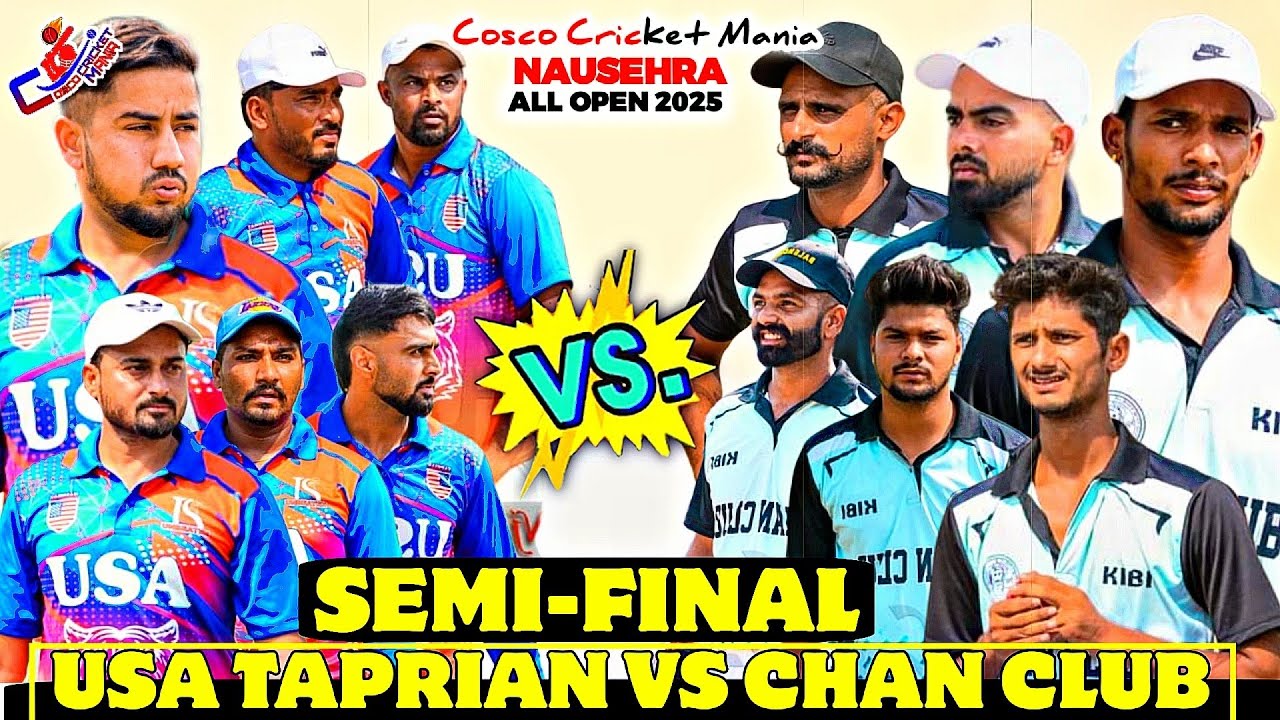 Semi Final-Chan Ward(Naag Kpt & Sukha & Sahil & Shambhu) Vs Usa Taprian(Ravi & Sunny & Ashu )